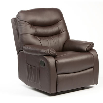 Hebden Manual Recliner Chair - Black